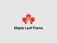 Maple Leaf Flame logo