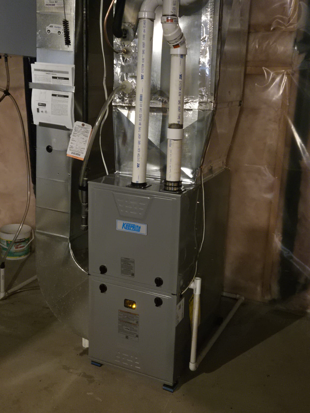 KeepRite Furnace Installation
