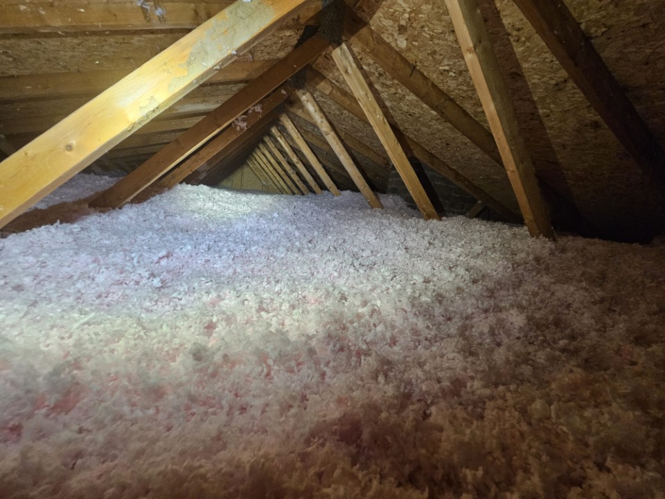 Completed Attic Insulation Upgrade - Photo 1