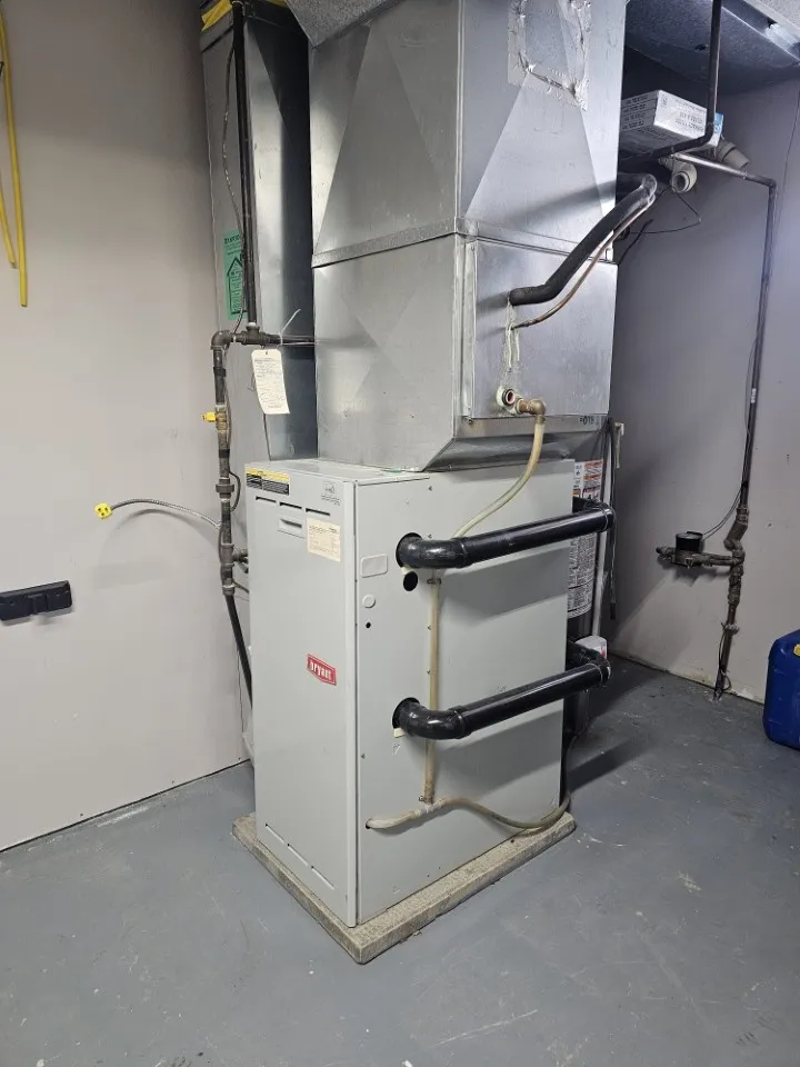 Existing Furnace Before Replacement
