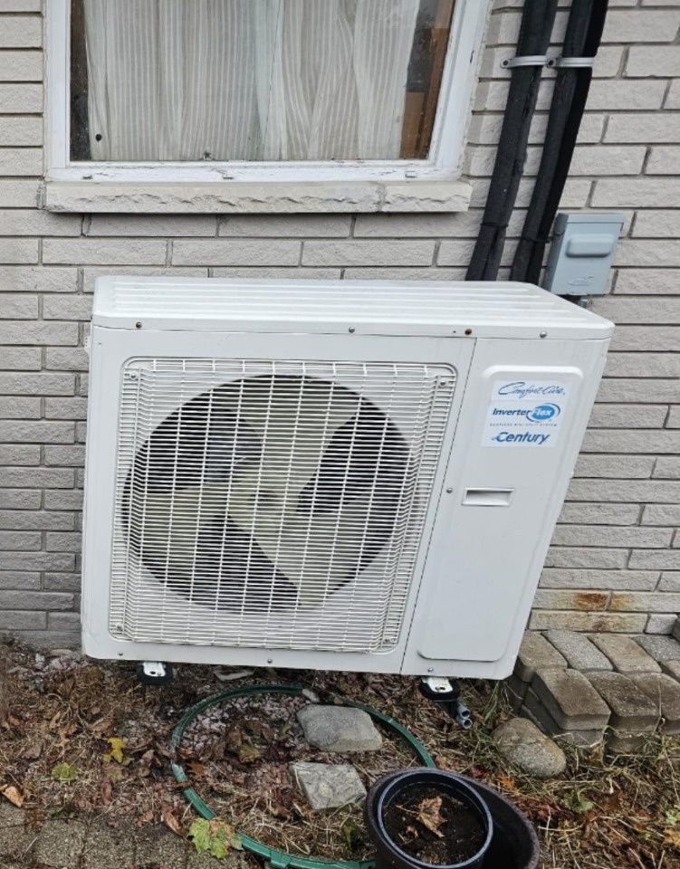 Existing Outdoor Unit Before Upgrade
