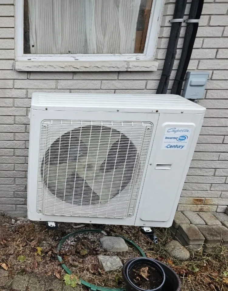 Existing Outdoor Unit Before Upgrade