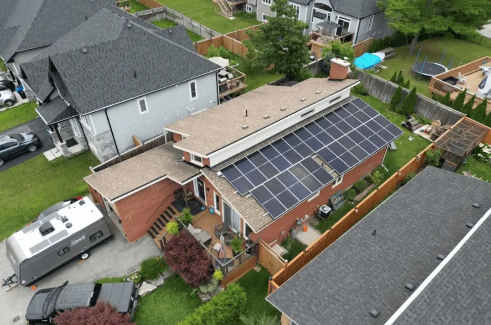 Residential Rooftop Solar Installation - Photo 1