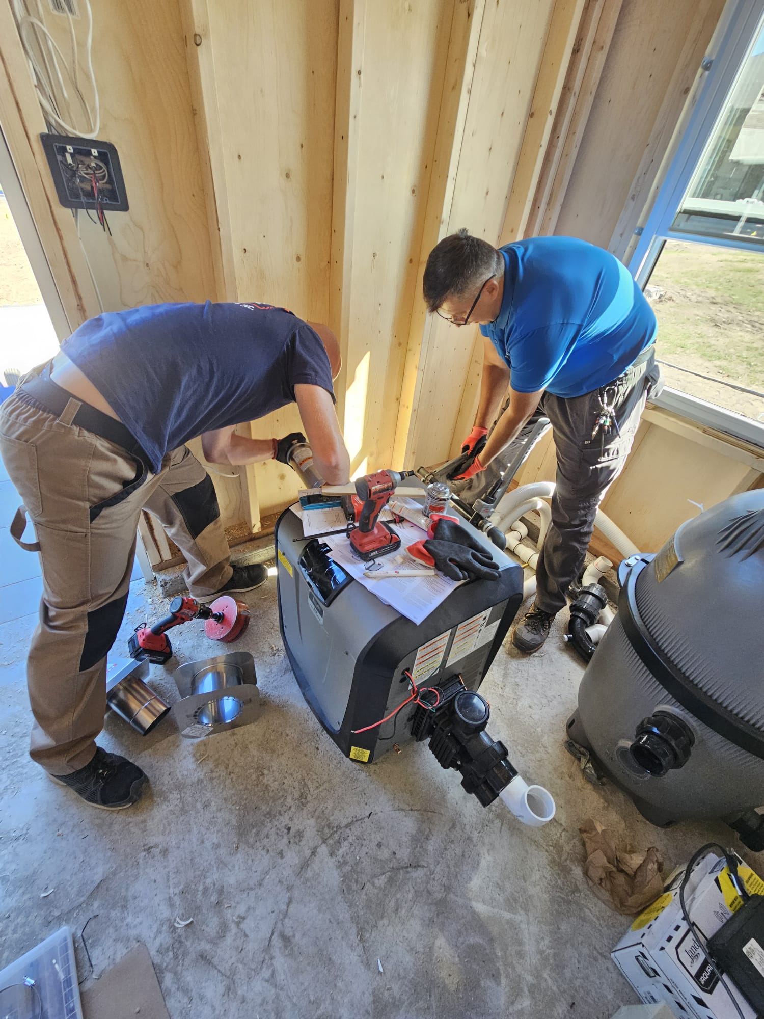 Pool Heater Installation