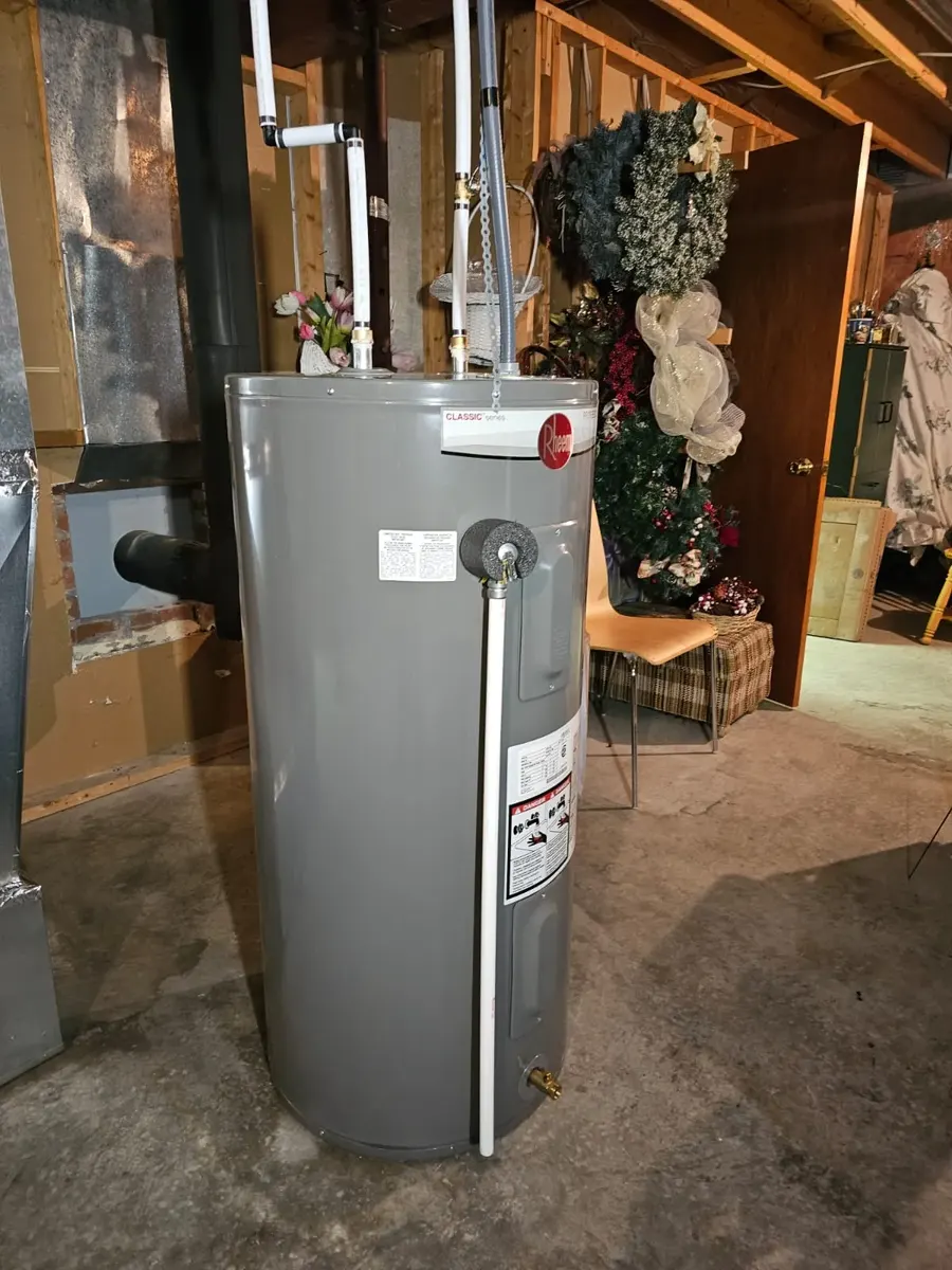Rheem Tank Installation